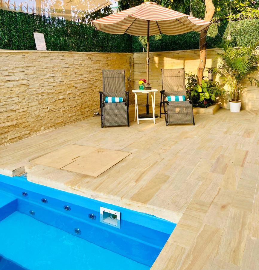 Roshani Pool Villa Gurgaon - 7Br #Privatepool #Villa #Bungalow #Garden #Staycation Exterior foto