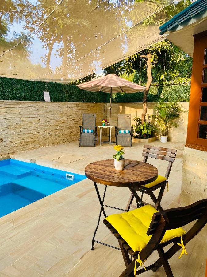 Roshani Pool Villa Gurgaon - 7Br #Privatepool #Villa #Bungalow #Garden #Staycation Exterior foto